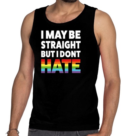 I may be straight but i dont hate tanktop black men