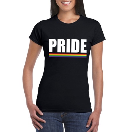 LGBT shirt zwart Pride dames